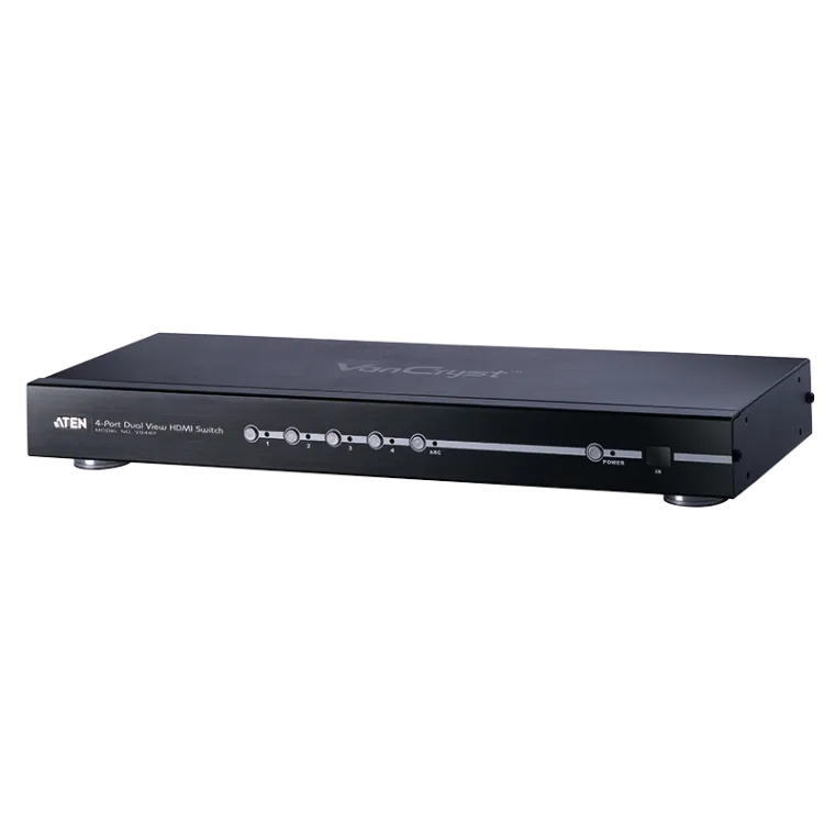 HDMI Switch 4-Port Dual View