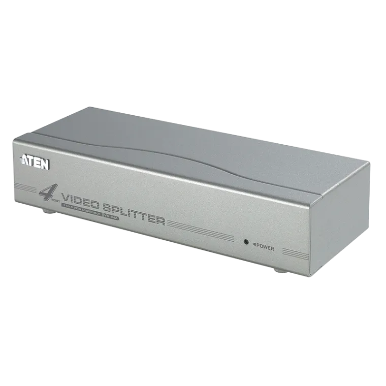 Video Splitter VGA 4-Port, 350 MHz