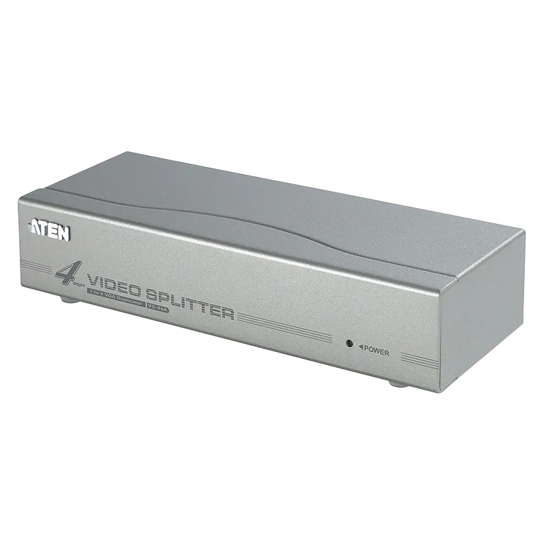 Video Splitter VGA 4-Port, 350 MHz