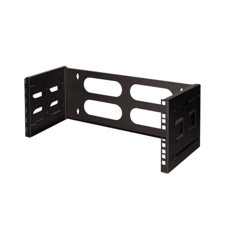 19'' Wandhalterung 4 HE, Schwarz
