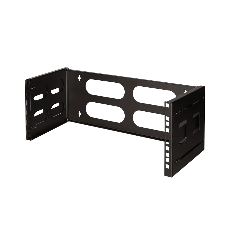 19'' Wandhalterung 4 HE, Schwarz