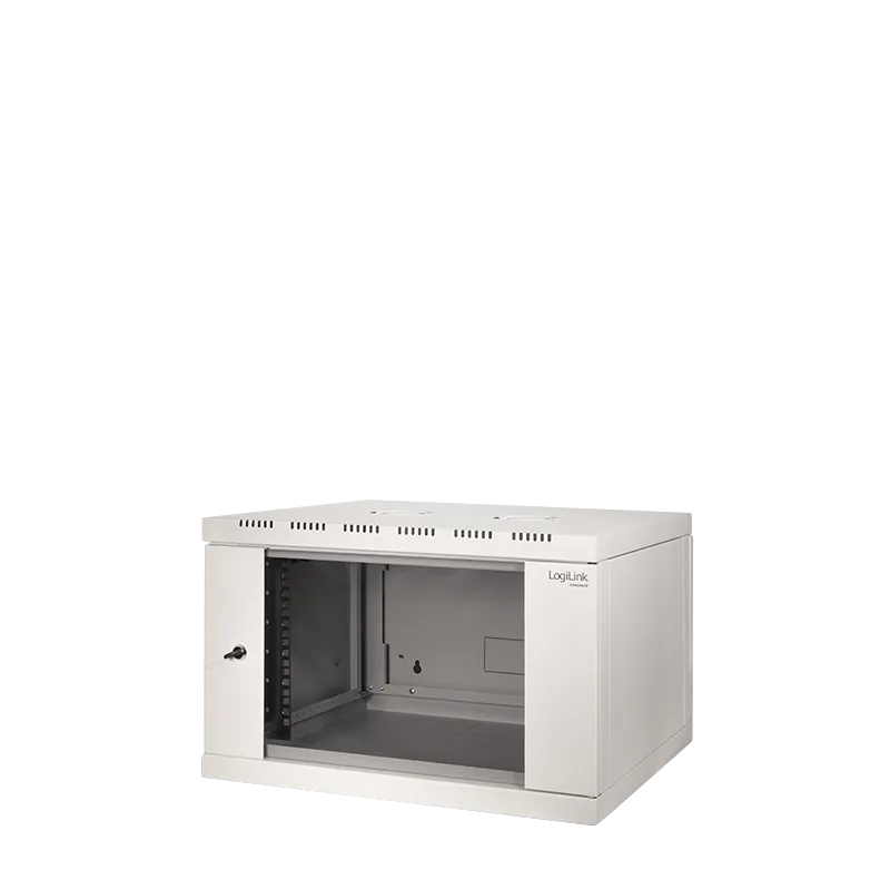 19" Wandschrank einteilig 6HE 600 x 560 mm, Grau