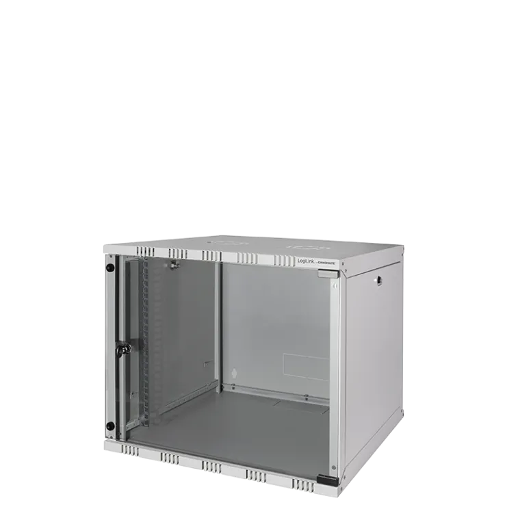 19" SOHO Wandschrank, 9HE, 540 x 400 mm, unmontiert, Grau