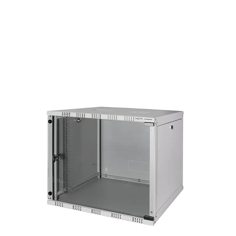 19" SOHO Wandschrank, 9HE, 540 x 550 mm, unmontiert, Grau