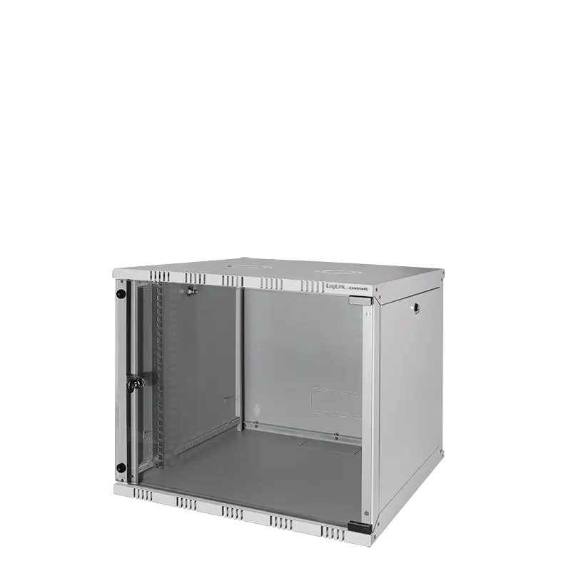 19" SOHO Wandschrank, 9 HE, 550 mm tief, Grau