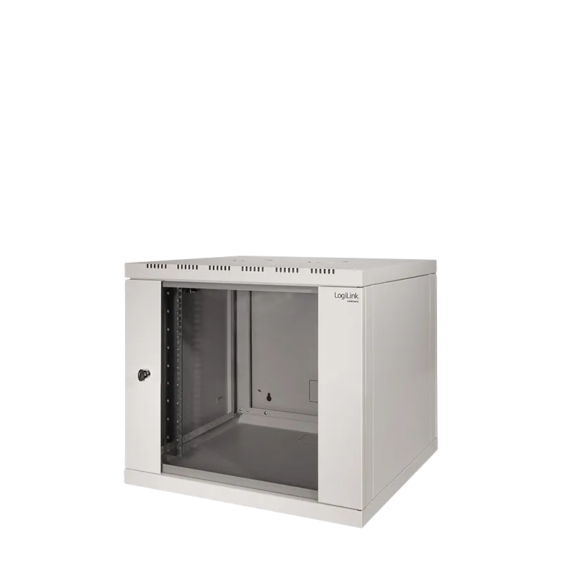 19" Wandschrank einteilig 9HE 600 x 560 mm, Grau