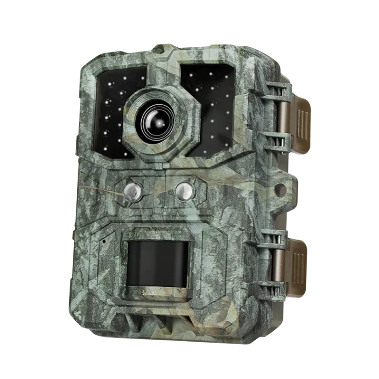 Wildkamera, Nachtsicht & Bewegungsauslöser, 4K, 90° PIR-Sensor, IP66