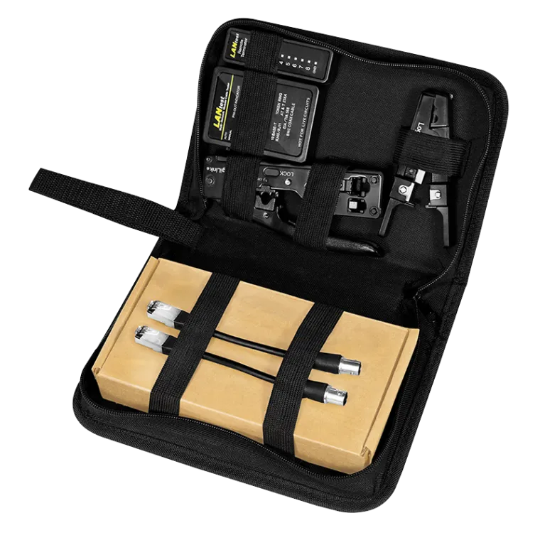 Netzwerk-Werkzeugset, 4-teilig, speziell für Cat.6A- & Cat.7-Kabel